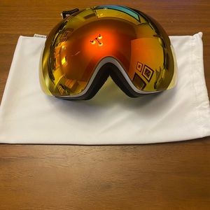 Electric Eg3 Ski 🎿 Snowboard Goggle White / Red Chrome Lense